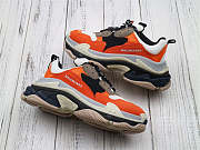 Balenciaga Triple S Orange Grey Black (W) 541640W09OE7581 - 3