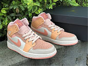 Air Jordan 1 Mid Apricot Orange (W) DH4270-800 - 2