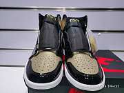 Air Jordan 1 Retro High NRG Patent Gold Toe 861428-007  - 4