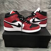 Air Jordan 1 Mid Chicago Toe 554724-069 - 2