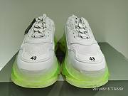 Balenciaga Triple S Clear Sole White Fluo Yellow (W) 544351W2FR19073  - 5