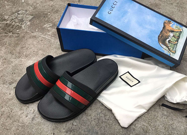 Perfect G Pursuit Trek Black Slides - 1