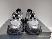 Balenciaga Triple S Air Black Silver 483514 W09O3 1081 - 6