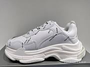 Balenciaga Triple S Allover Logo White (W) 524039W2FA19010 - 5