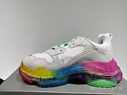 Balenciaga Triple S Clear Sole Rainbow 544351 W09E1 1895  - 3