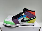 Air Jordan 1 Mid SE Multi-Color (W) CW1140-100 - 6