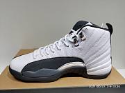 AIR Jordan 12 Retro White Dark Grey (GS) 153265-160 - 5