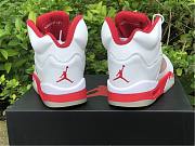 Air Jordan 5 Retro White Pink Red (GS) 440892-106 - 5