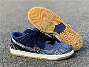 Nike SB Dunk Low Denim Sashiko CV0316-400 - 2