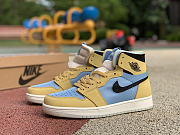 Air Jordan 1 High Zoom Comfort CMFT Yellow Jade Black CT0978-900 - 1