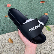 Balenciaga Pool Slide Black White 565826 W1S80 1006 - 3