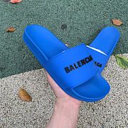 Balencaga slipper Blue 2565826 W1S80 4005 - 5