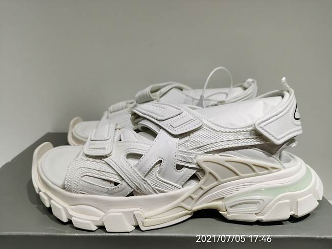 Balenciaga Track Sandal White 617542W2CC19000  - 1