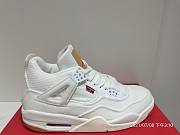 Air Jordan 4 Retro Levi's White (Levi's Tag) AO2571100  - 2