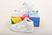 Nike Dunk High Retro White Vast Grey DD1399-100 - 4