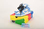 Nike Dunk High Pro SB Supreme Blue Stars 307385-141 - 4