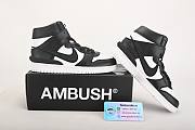 Nike Dunk High Ambush Black White CU7544-001 - 2