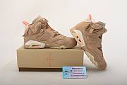 Air Jordan 6 Retro Travis Scott British Khaki DH0690-200 - 5