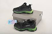 Balenciaga Triple S Black Yellow Fluo 541624 W09ON 1047 - 2