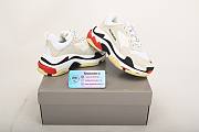 Balenciaga Triple S White Black Red  533882W09E19000 - 4