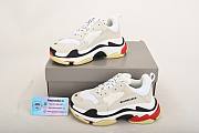 Balenciaga Triple S White Black Red  533882W09E19000 - 3