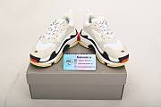 Balenciaga Triple S White Black Red  533882W09E19000 - 2