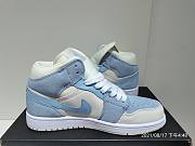 Air Jordan 1 Mid Mixed Textures Blue DA4666-100 - 4