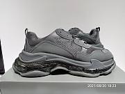 Balenciaga Triple S Clear Sole Dark Grey 541624W2GA11801 - 2