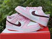 Nike Dunk Low Pink Foam Red White (GS) CW1590-601 - 3