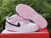 Nike Dunk Low Pink Foam Red White (GS) CW1590-601 - 2