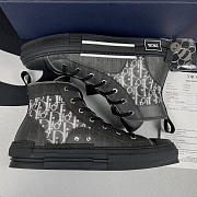 Dior B23 High Top Canvas Oblique Black  3SH118YJP_H960 - 5