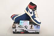 Air Jordan 1 Retro High Union Los Angeles Blue Toe BV1300-146  - 2