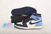 Air Jordan 1 Retro High Obsidian UNC 555088-140 - 4