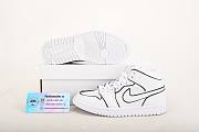 Air Jordan 1 Mid Iridescent Reflective White (W) CK6587-100 - 3