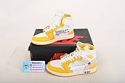 Air Jordan 1 High Off-White Canary Yellow AQ0818-149 - 3