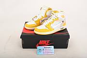 Air Jordan 1 High Off-White Canary Yellow AQ0818-149 - 2