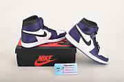 Air Jordan 1 Retro High Court Purple White 555088-500  - 4