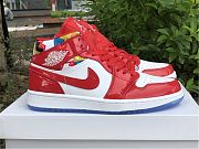 Jordan 1 Mid Barcelona Sweater Red Patent DC7294 600  - 4