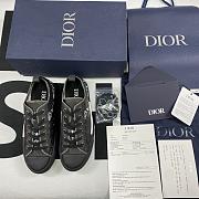 Dior B23 Low Top Canvas Oblique Black 3SN249YJP_H960 - 4