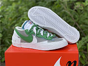 Nike Blazer Low sacai Medium Grey Classic Green DD1877-001 - 4