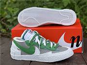 Nike Blazer Low sacai Medium Grey Classic Green DD1877-001 - 6