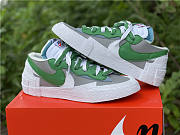 Nike Blazer Low sacai Medium Grey Classic Green DD1877-001 - 5