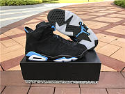 Air Jordan 6 UNC Black University Blue 384664-006 - 4