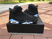 Air Jordan 6 UNC Black University Blue 384664-006 - 3