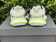 Balenciaga Track In White And Neon Green  - 2