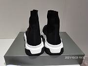 Balenciaga Speed 2.0 Black White (W) 617196W17021015 - 6