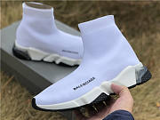 Balenciaga Speed Clear Sole White 517319W07U01005 - 4