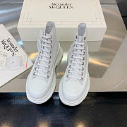 Alexander McQueen Boost High All White - 4