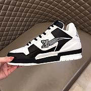 Louis Vuitton Trainer Eclipse Black White - 5