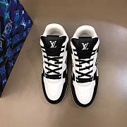 Louis Vuitton Trainer Eclipse Black White - 3